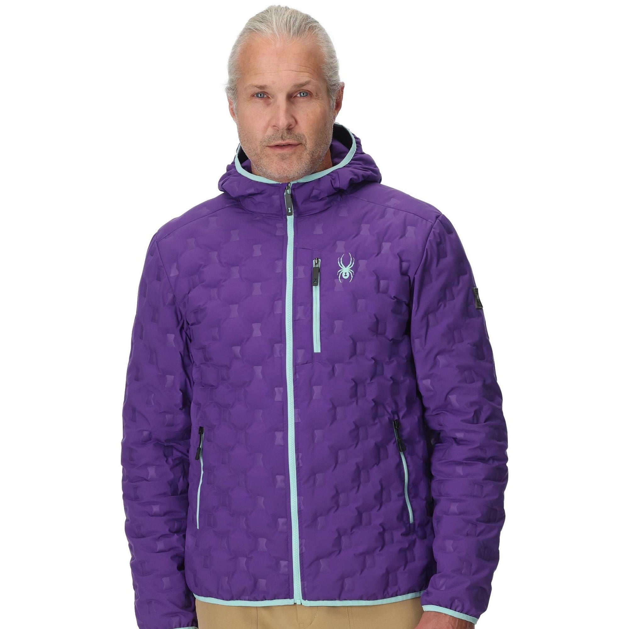 Zenith Hooded - Deep Purple | Spyder Europe