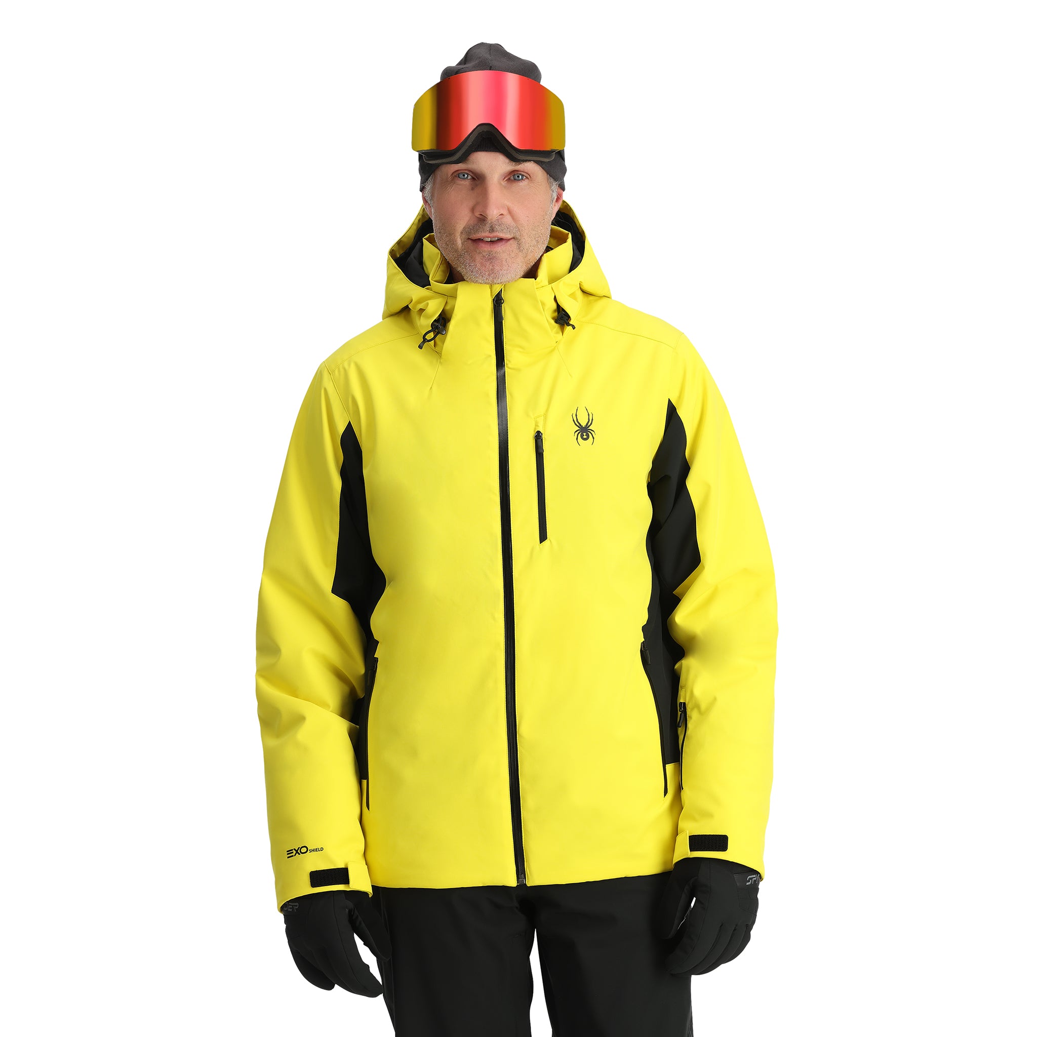 Mens Vertex - Acid Yellow | Spyder Europe