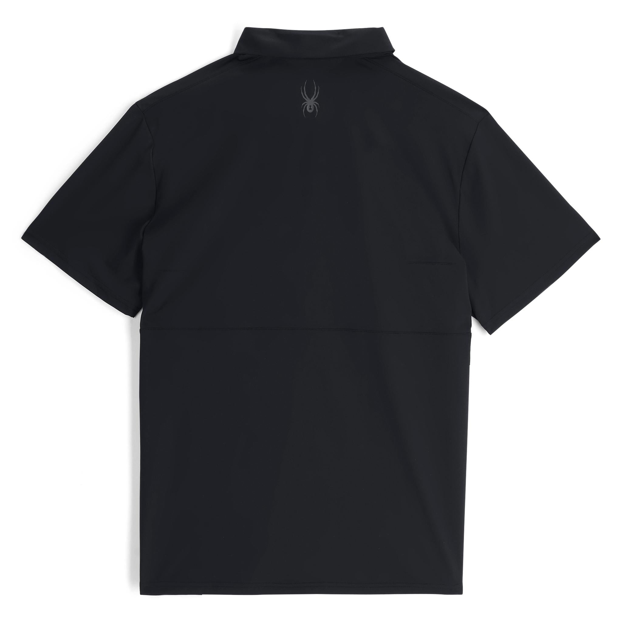 Links Short Sleeve Tech Polo - Black | Spyder Europe