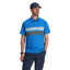 MEN LINKS SS TECH POLO - COBALT