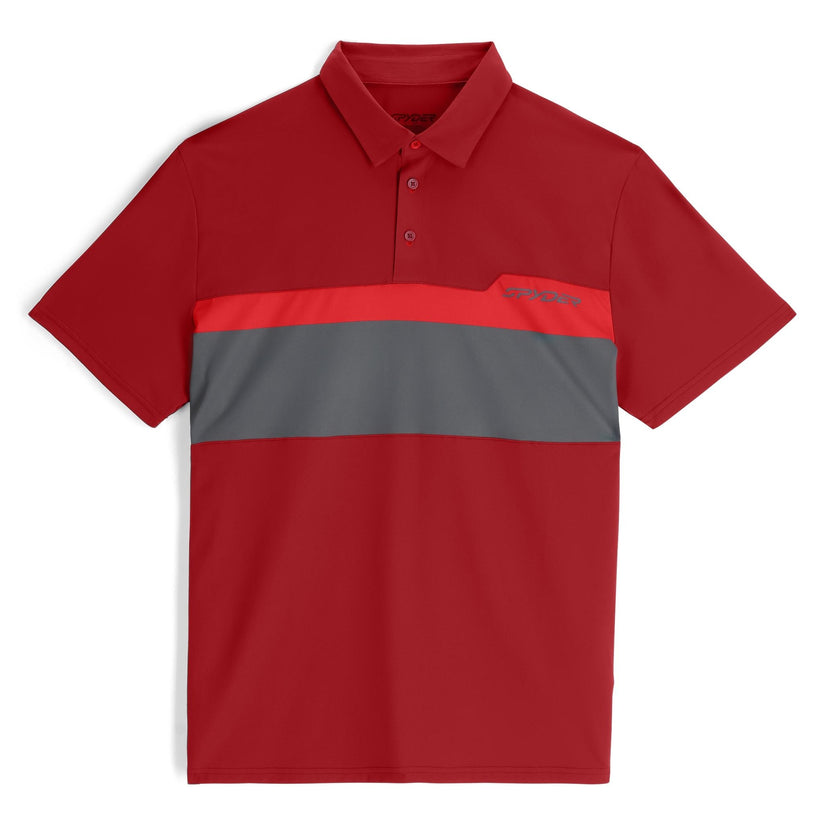 Links Short Sleeve Tech Polo - Raw Denim