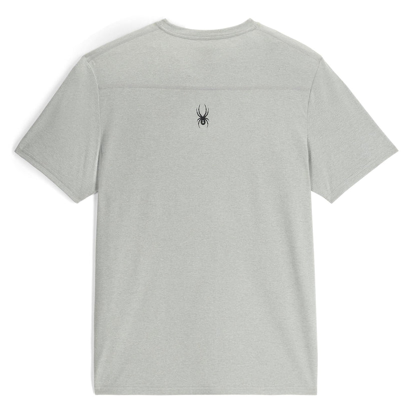 Mens Arc Short Sleeve Tech Tee  - Pewter