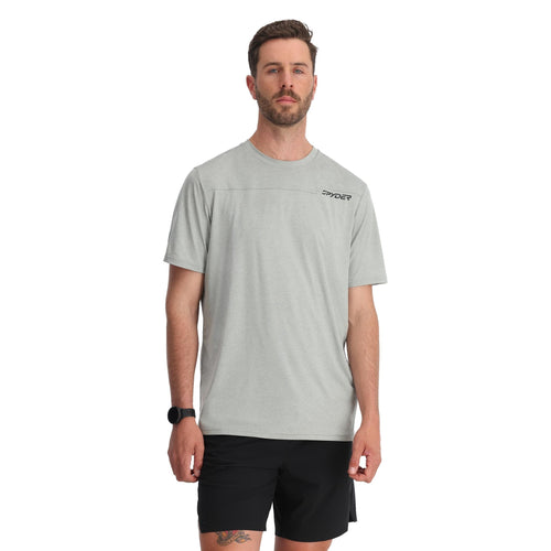 Mens Arc Short Sleeve Tech Tee  - Pewter