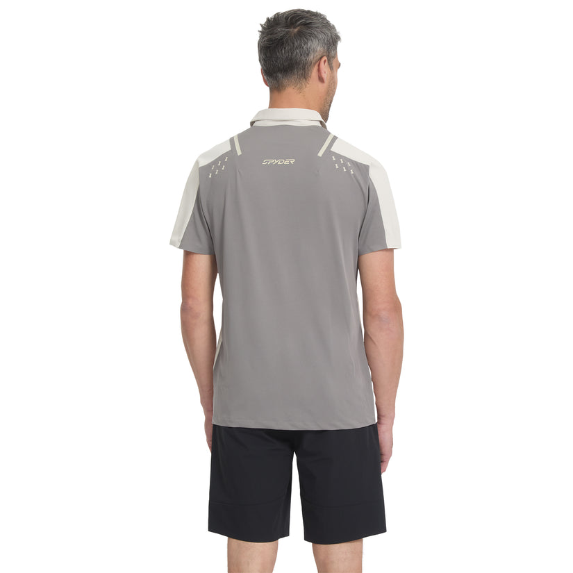 Pinnacle Short Sleeve Polo - Light Grey