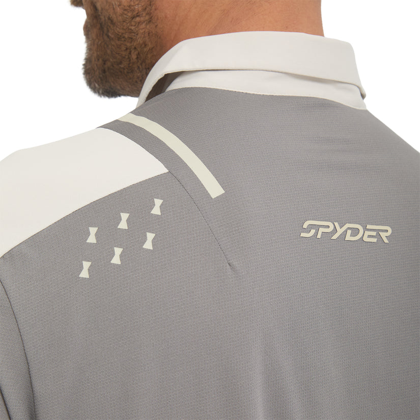 Pinnacle Short Sleeve Polo - Light Grey