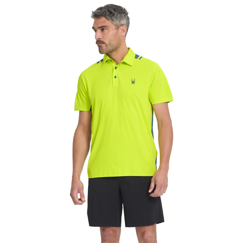 Pinnacle Short Sleeve Polo - Lime
