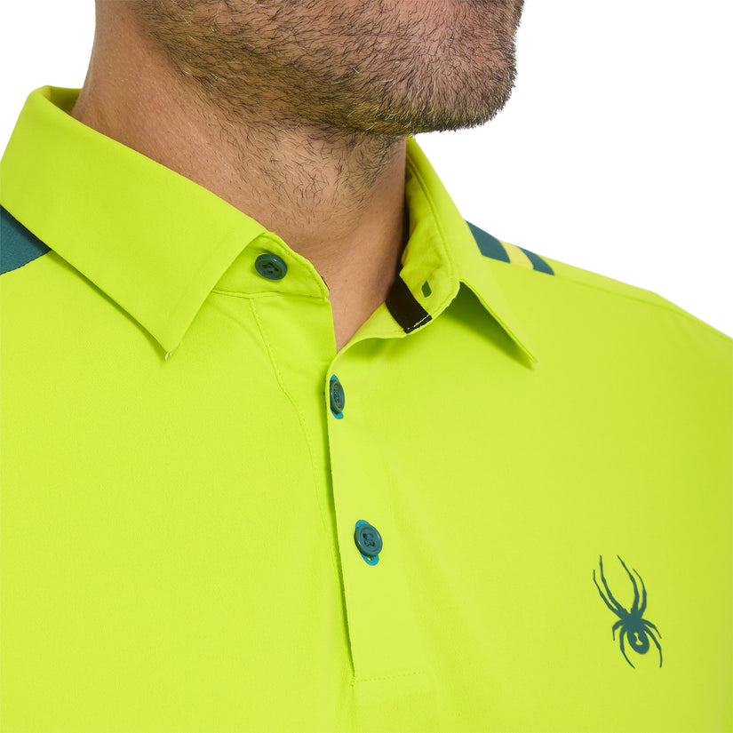 Pinnacle Short Sleeve Polo - Lime