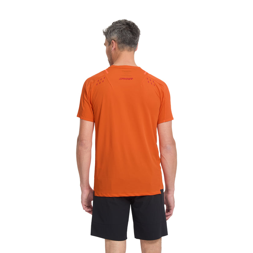 Pinnacle Short Sleeve Tech Tee - Flash Orange