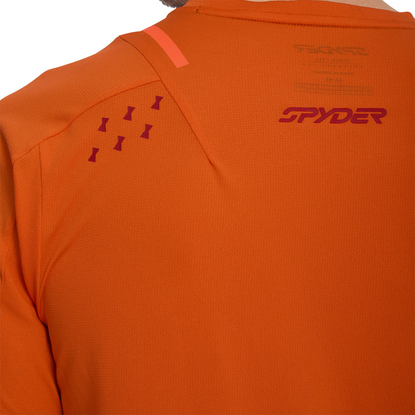 Pinnacle Short Sleeve Tech Tee - Flash Orange