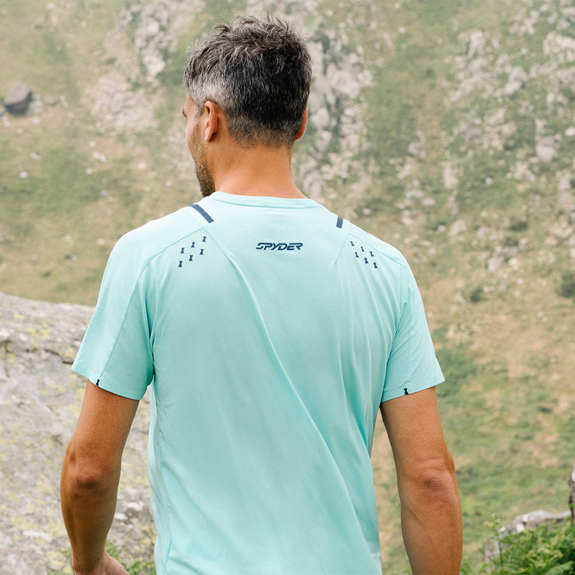 Pinnacle Short Sleeve Tech Tee - Glacier Blue