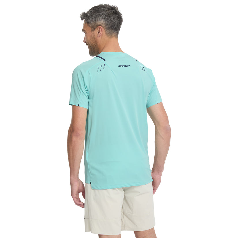 Pinnacle Short Sleeve Tech Tee - Glacier Blue