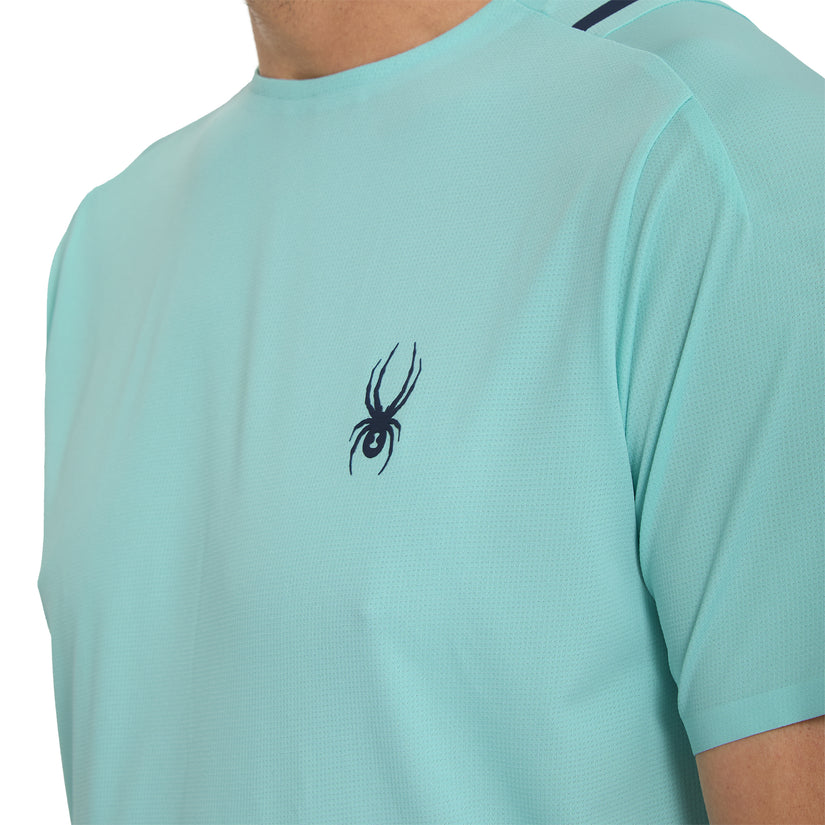 Pinnacle Short Sleeve Tech Tee - Glacier Blue