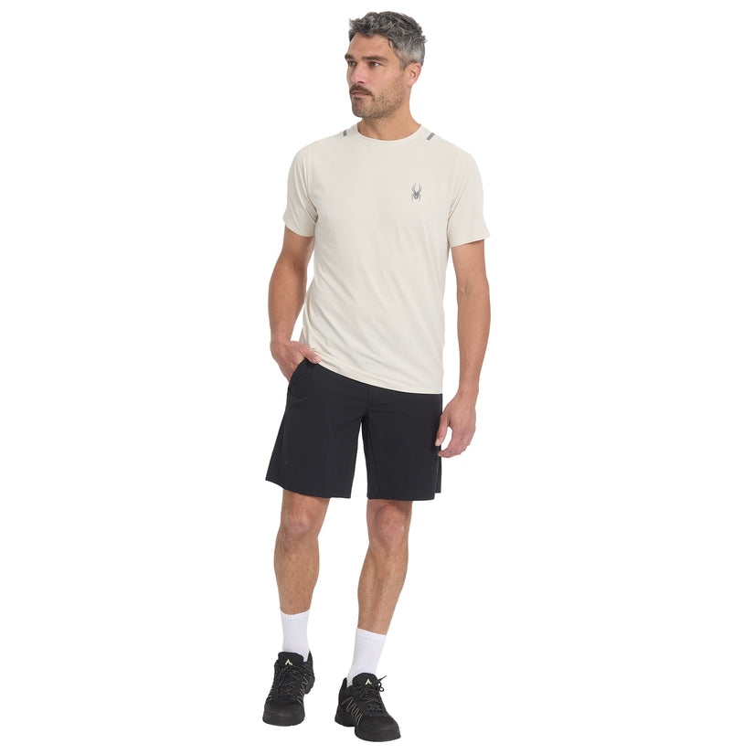 Pinnacle Short Sleeve Tech Tee - Light Grey