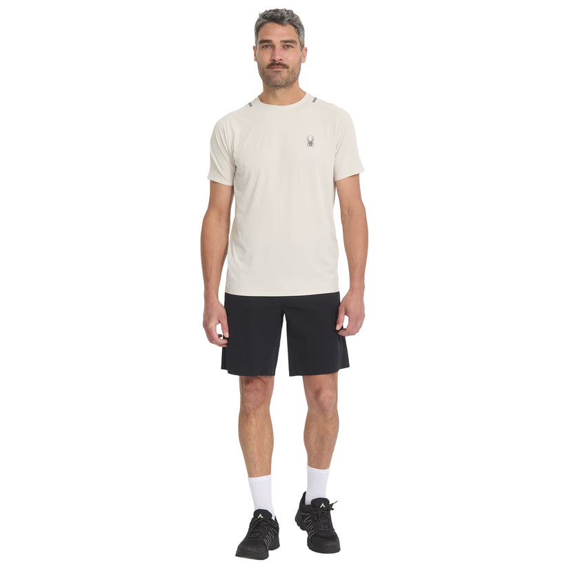 Pinnacle Short Sleeve Tech Tee - Light Grey