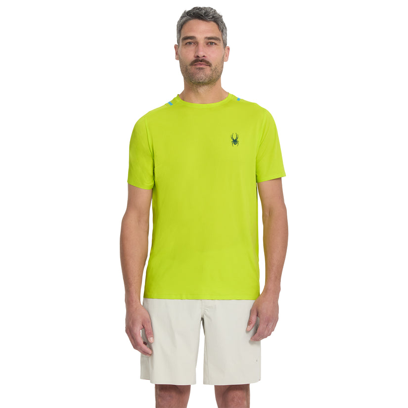 Pinnacle Short Sleeve Tech Tee - Lime