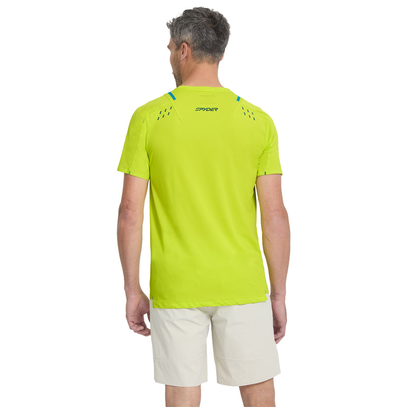 Pinnacle Short Sleeve Tech Tee - Lime