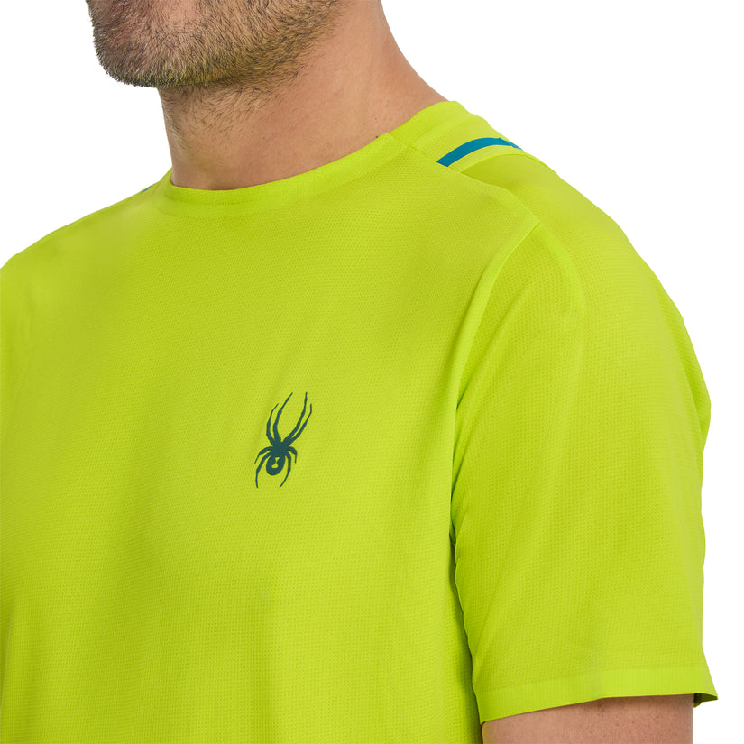 Pinnacle Short Sleeve Tech Tee - Lime