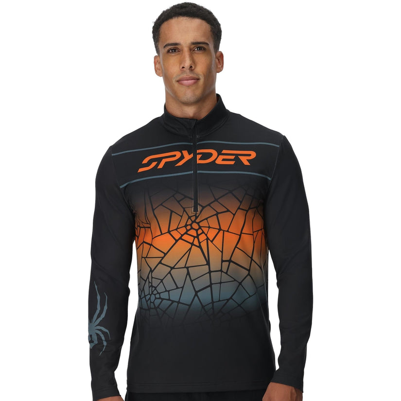 Mens Podium Half Zip - Black