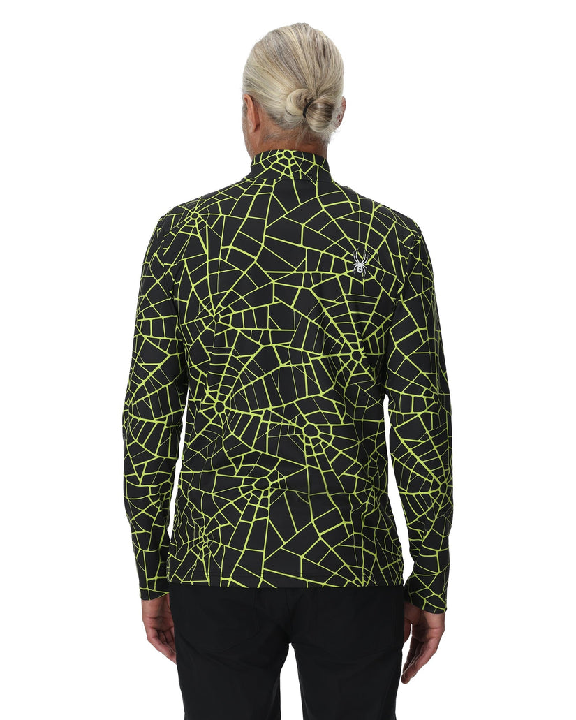 Mens Podium Half Zip - Black