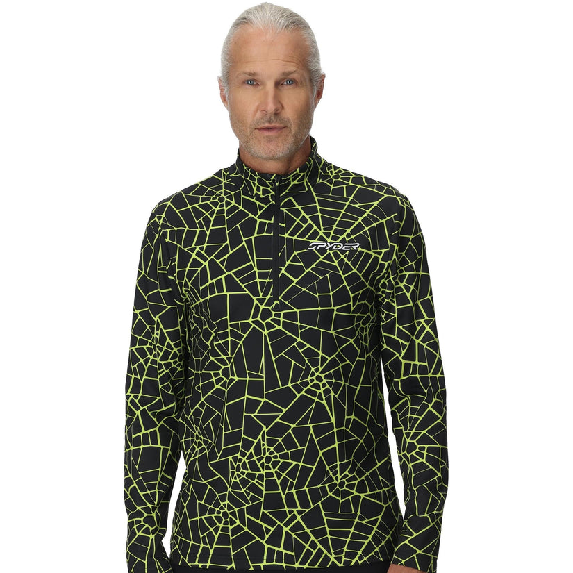 Mens Podium Half Zip - Black