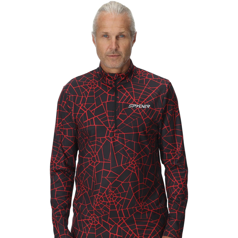 Mens Podium Half Zip - Spyder Red