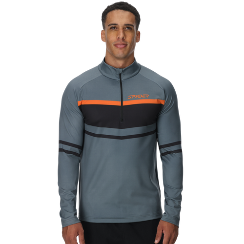 Mens Legacy Half Zip - Slate Blue