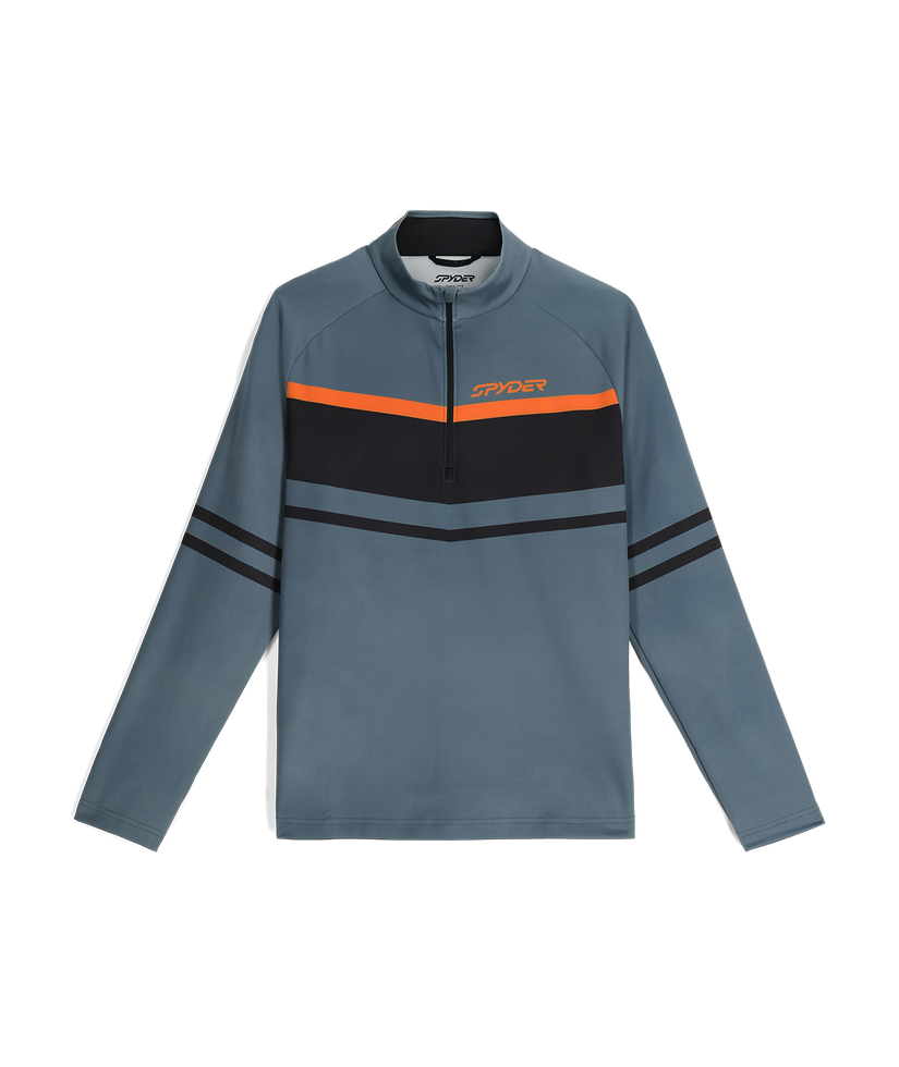 Mens Legacy Half Zip - Slate Blue