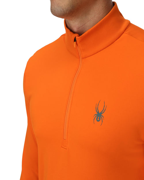 Mens Prospect Half Zip - Flash Orange