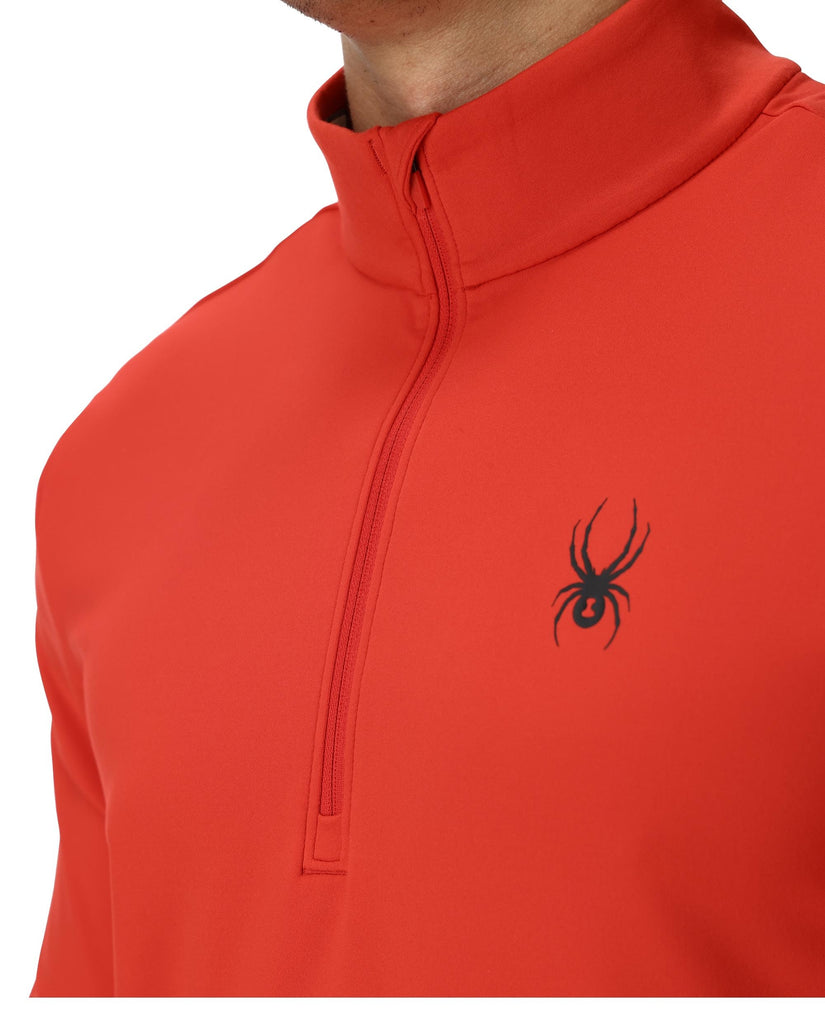 Mens Prospect Half Zip - Spyder Red
