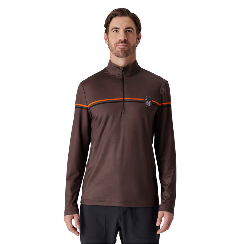 Legacy Half Zip - Mocha