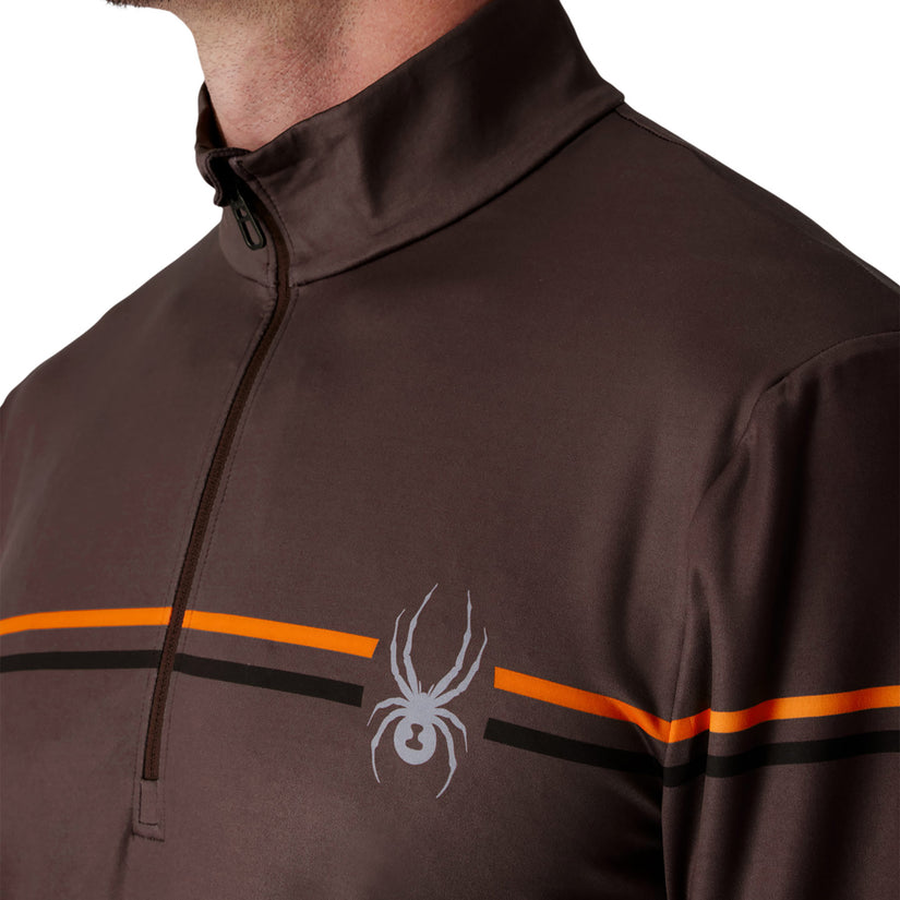 Legacy Half Zip - Mocha