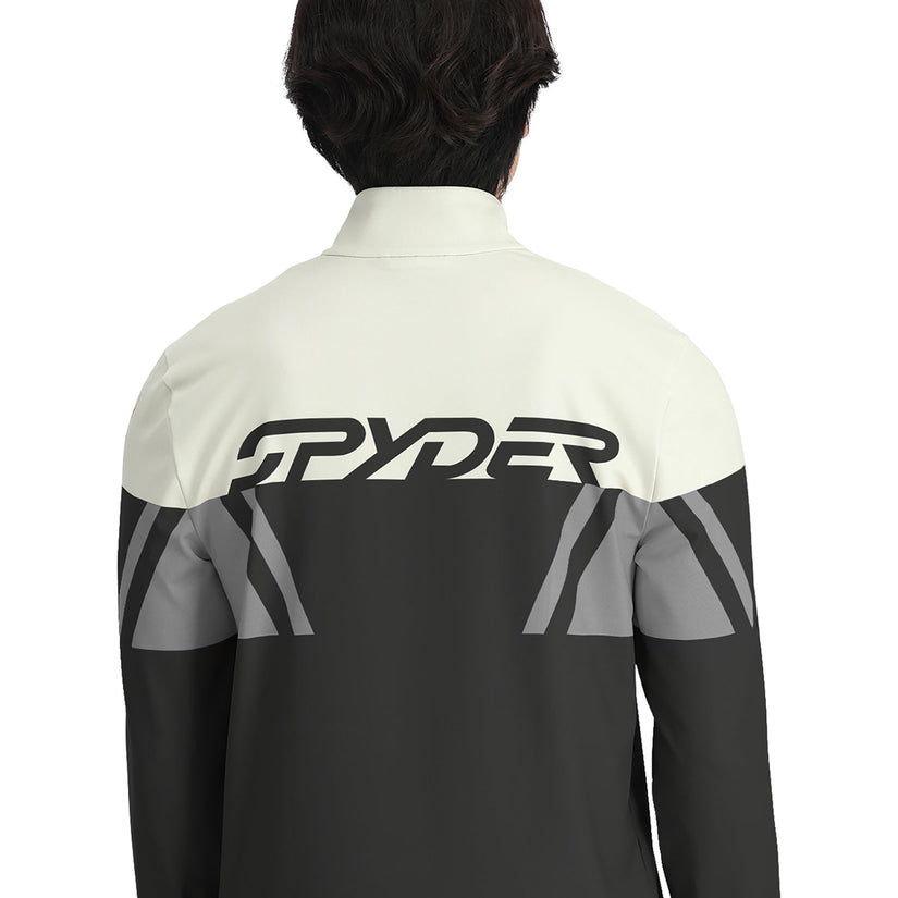 Mens Paramount Half Zip - Black Escape