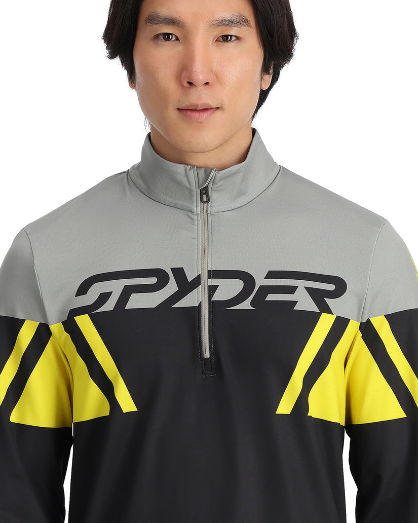 Mens Paramount Half Zip - Black