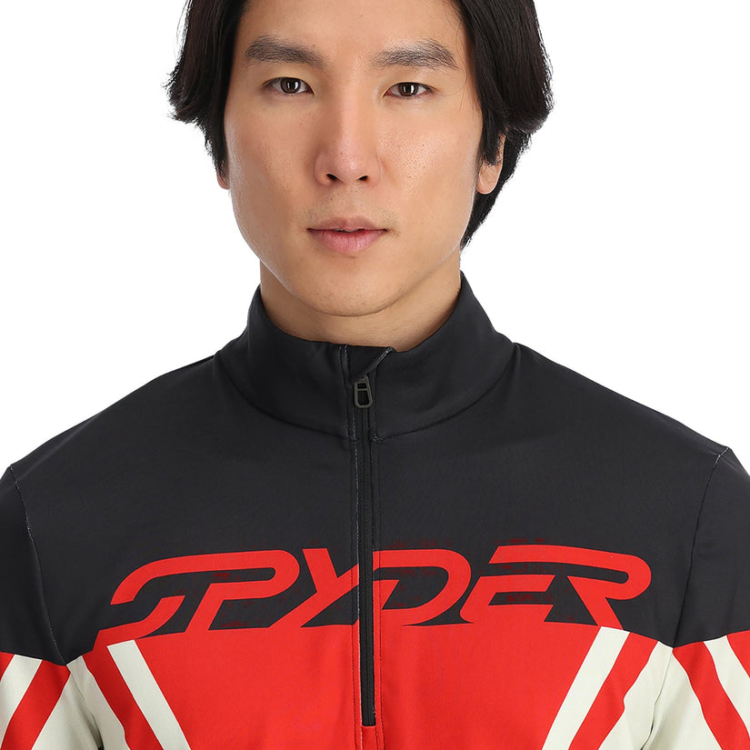 Mens Paramount Half Zip - Volcano