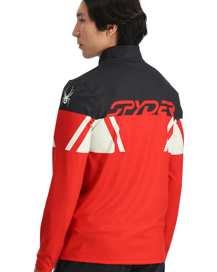 Mens Paramount Half Zip - Volcano