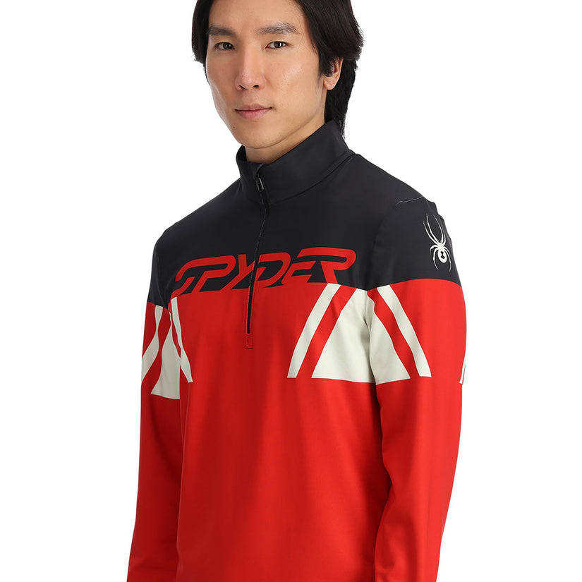 Mens Paramount Half Zip - Volcano
