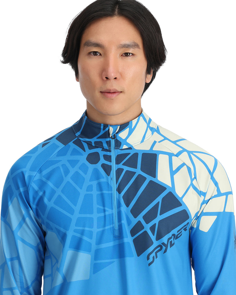 Mens Vital Half Zip - Aether Blue