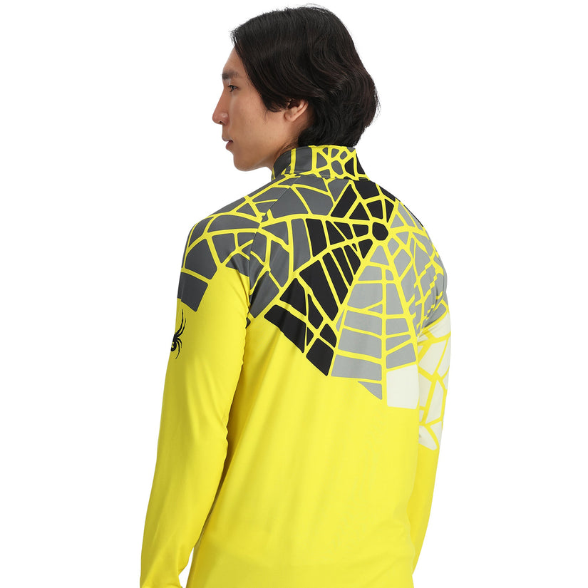 Mens Vital Half Zip - Acid Yellow