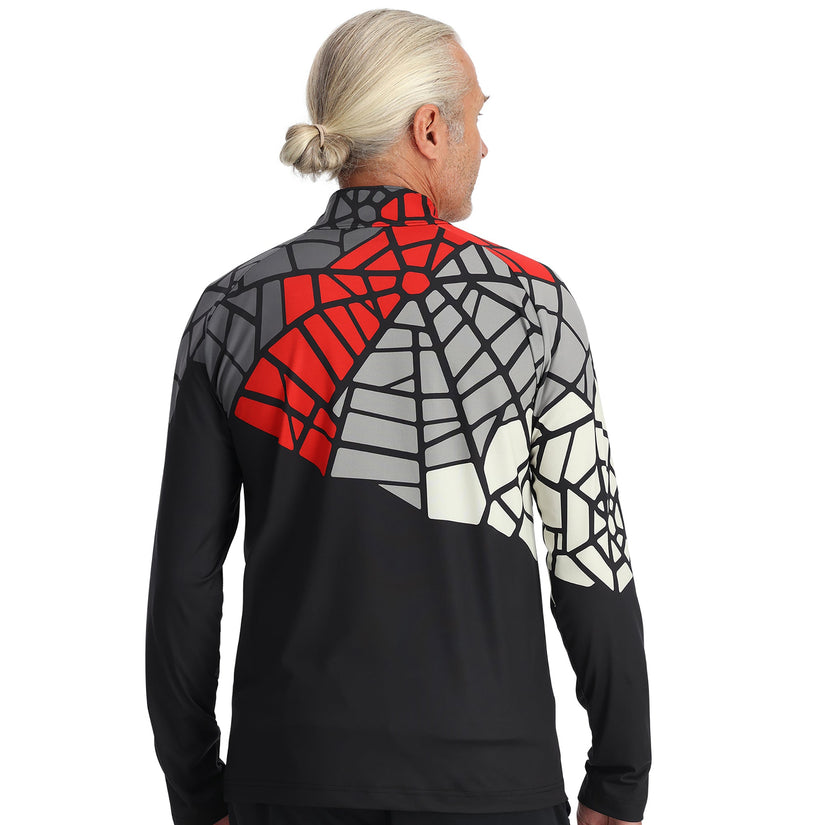 Mens Vital Half Zip - Black Escape