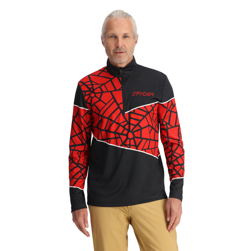 Mens Vital Half Zip - Volcano