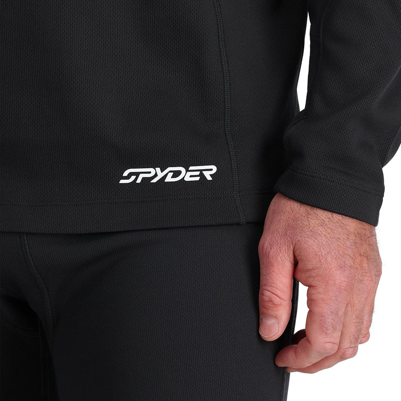 Mens Charger 1/2 Zip - Black
