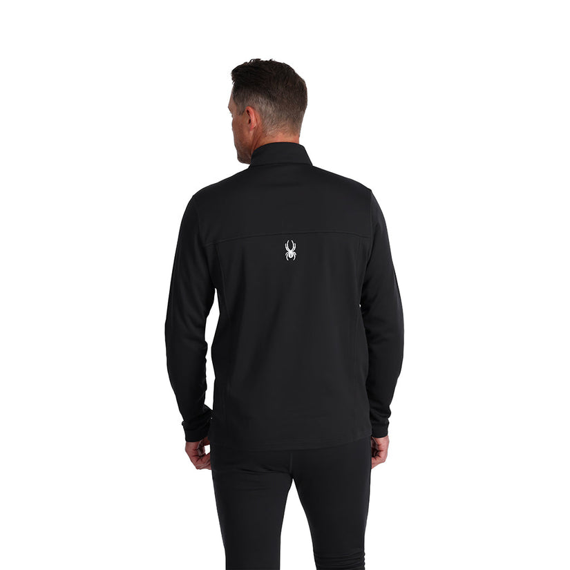 Mens Charger 1/2 Zip - Black