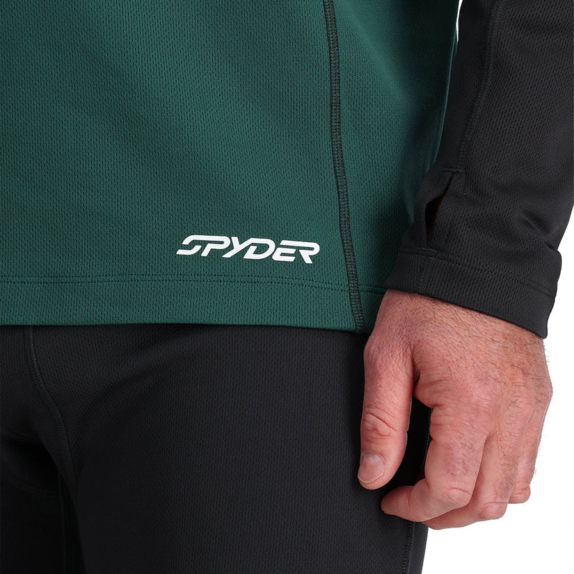 Charger 1/2 Zip - Cypress Green