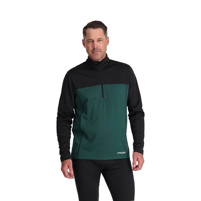 Charger 1/2 Zip - Cypress Green