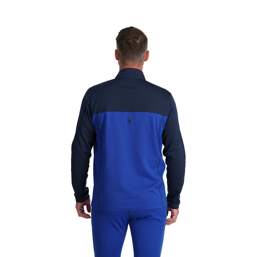Mens Charger 1/2 Zip - Electric Blue
