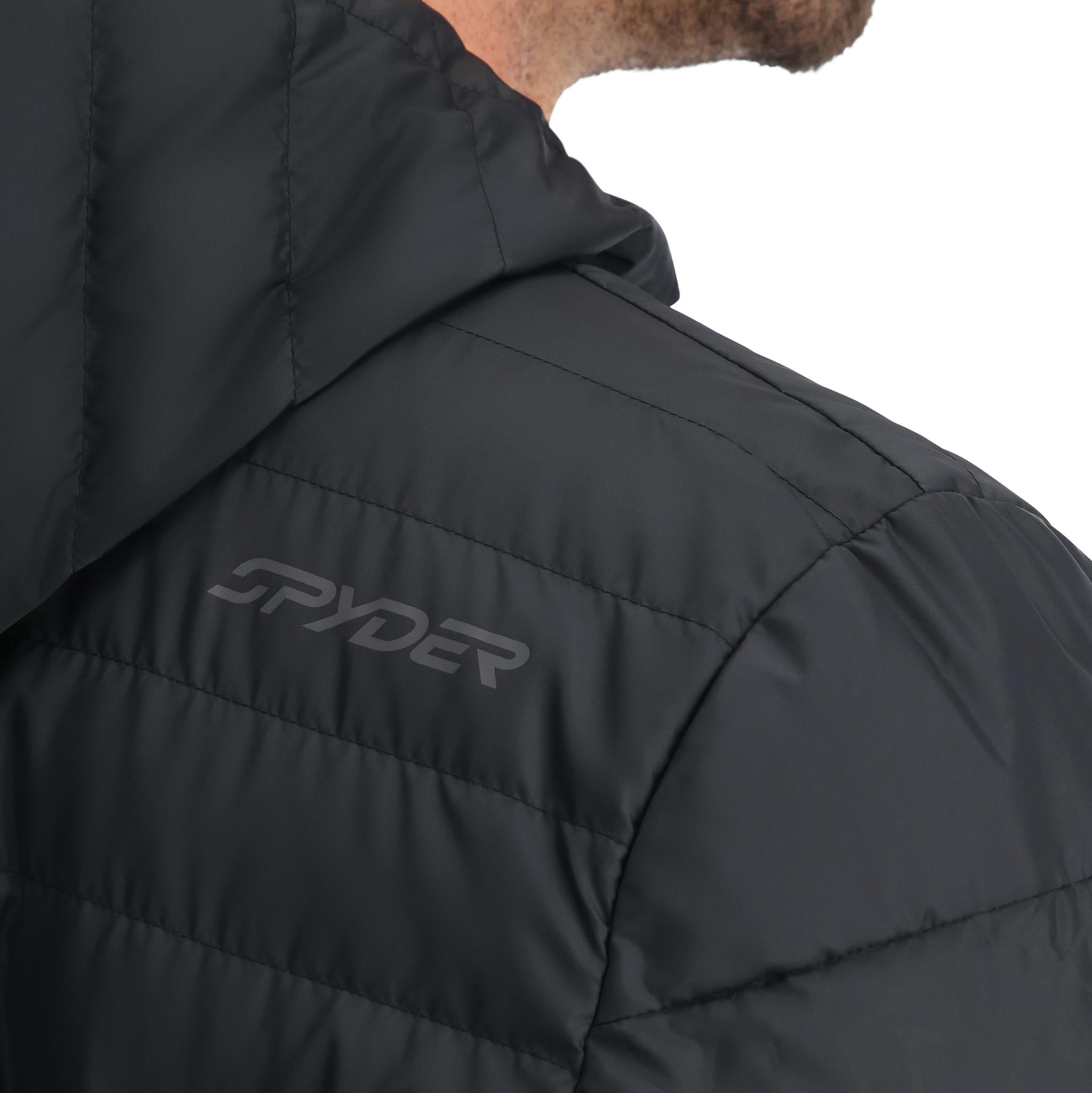 Zenith Hooded- Black - Zenith Hooded- Black | Spyder Europe