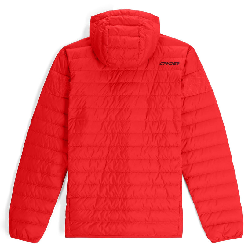 Mens Zenith Hooded - Spyder Red