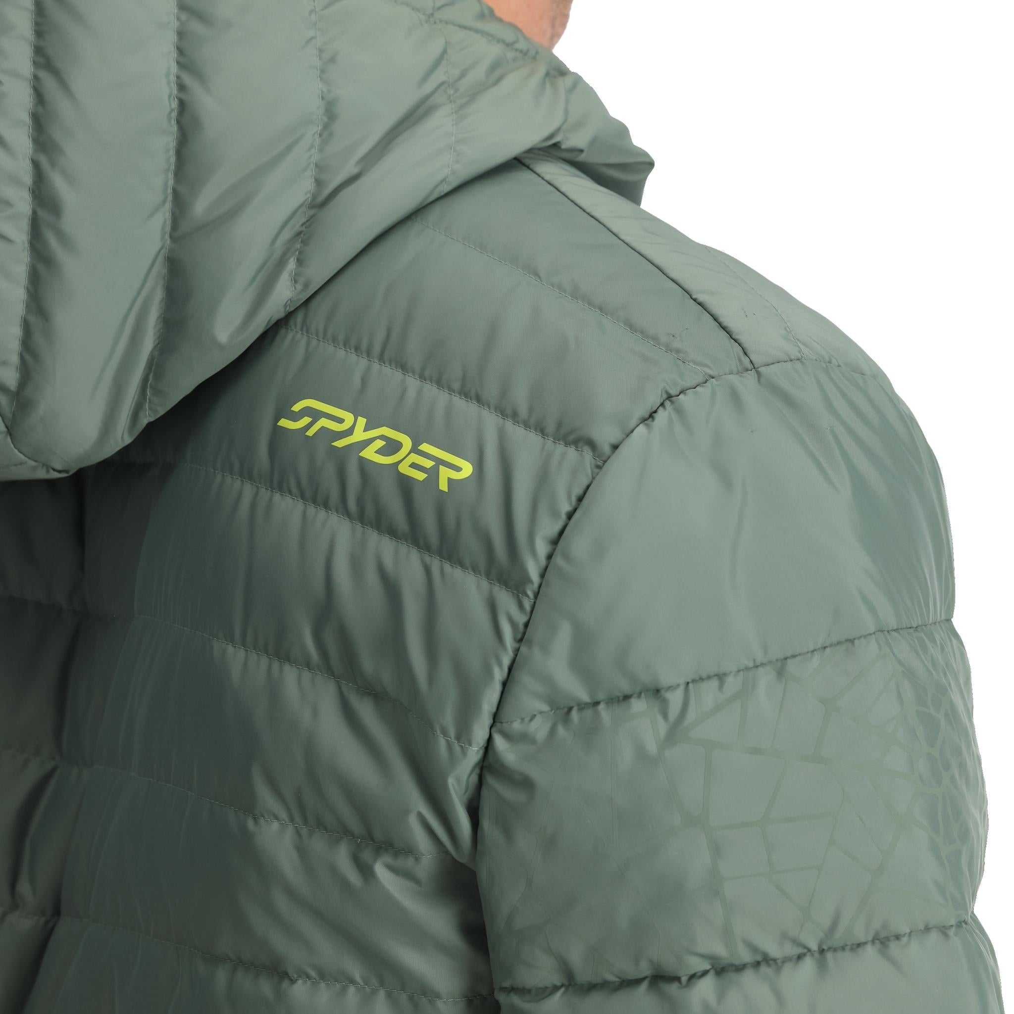 Spider  Mens Zenith Hooded - Spruce Green | Spyder Europe
