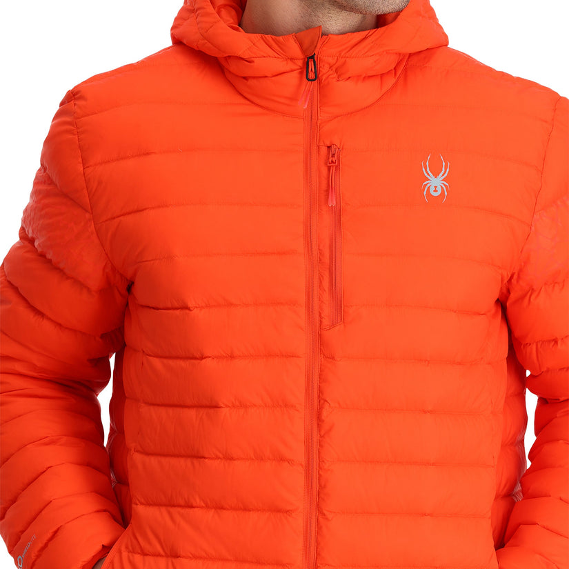 Mens Zenith Hooded - Twisted Orange