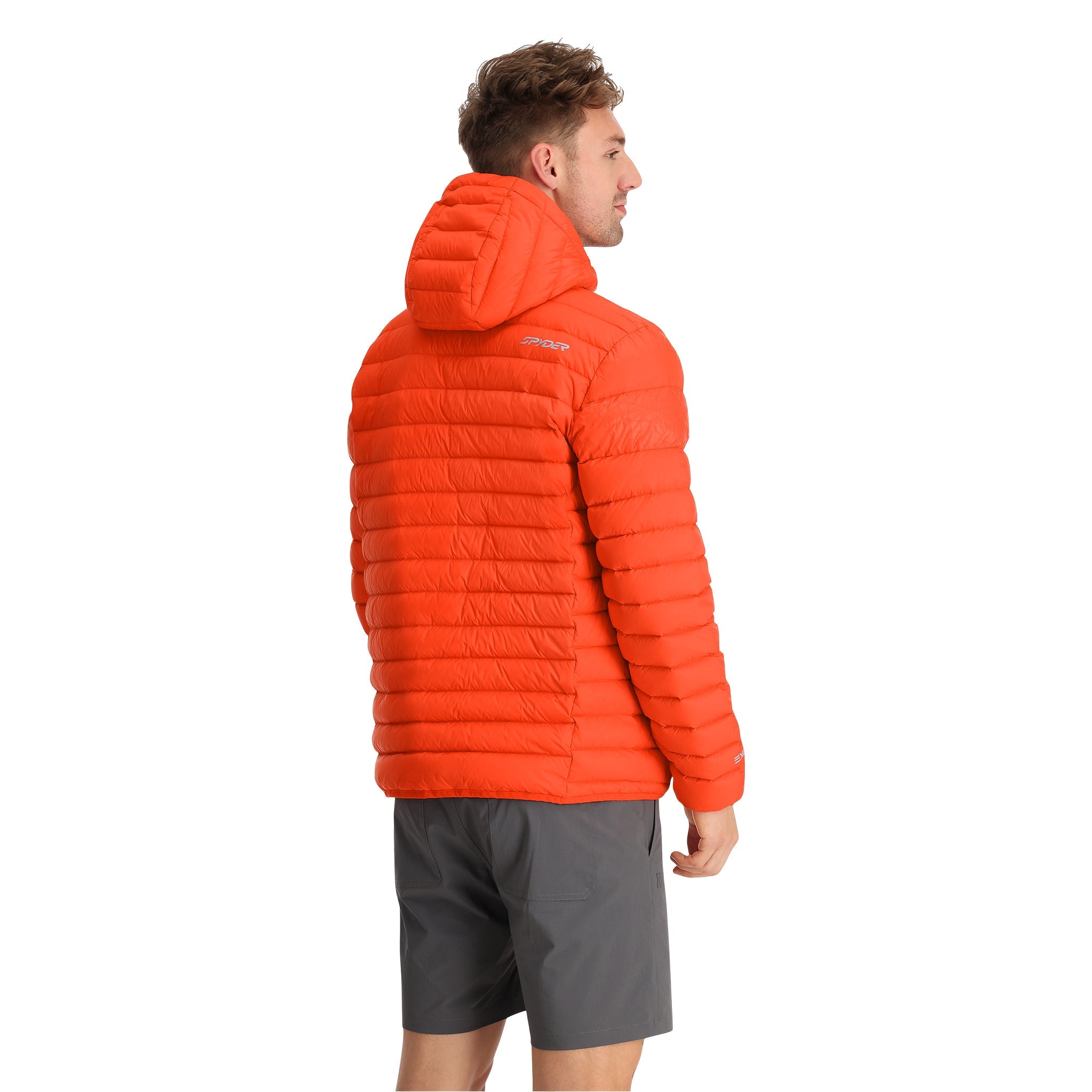 Zenith Hooded - Twisted Orange | Spyder Europe